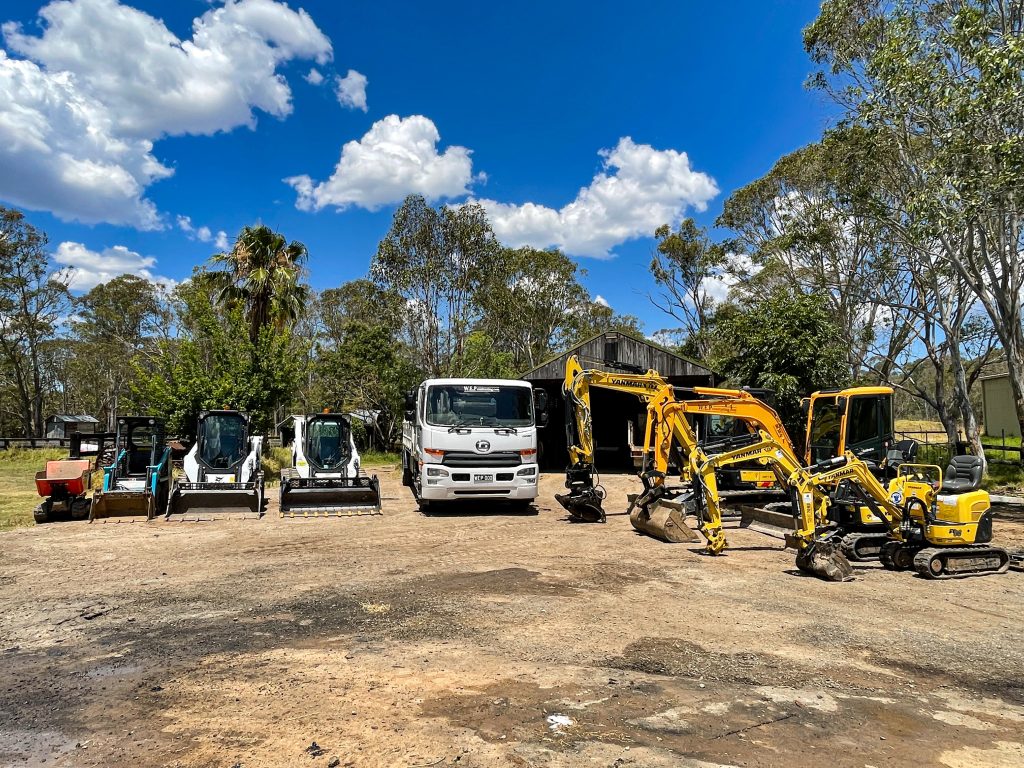 W.E.P Contracting machinery and equipment