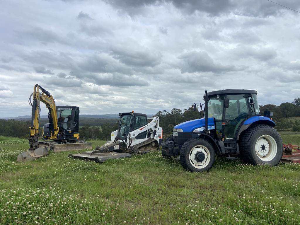 W.E.P Contracting vegetation management machinery